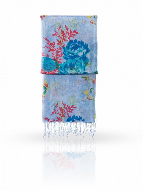 Палантин Женский S-KANTHA.PAISLE/BLUE